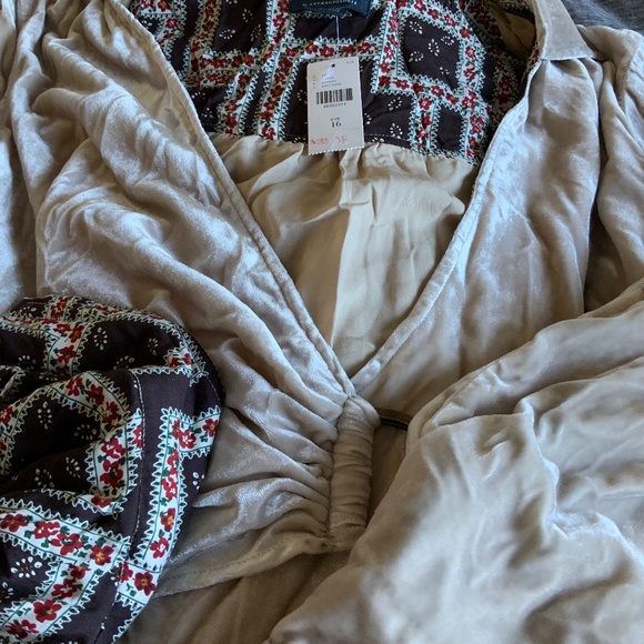 Anthropologie Dresses & Skirts - Anthropologie Maeve Velvet Wrap Dress SZ 16